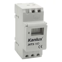 KANLUX TH35 SÍNRE SZERELHETŐ ELEKTRONIKUS IDŐKAPCSOLÓ JVT3-16AS