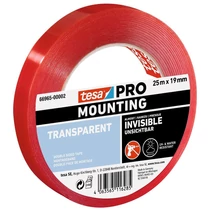 TESA MOUNTING PRO KÉTOLDALAS RÖGZÍTŐ - ÁTLÁTSZÓ (5M X 19MM)