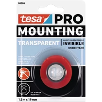 TESA MOUNTING PRO KÉTOLDALAS RÖGZÍTŐ - ÁTLÁTSZÓ (5M X 19MM)