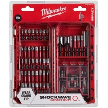 MILWAUKEE 75 DARABOS SHOCKWAVE™ IMPACT DUTY KÉSZLET