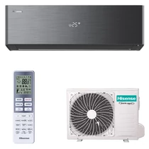 HISENSE ENERGY PRO X (A+++) (QH35XV4BG/I AS35XV4EW/O) FEKETE KLÍMA MONO OLDALFALI SZETT 3,5KW