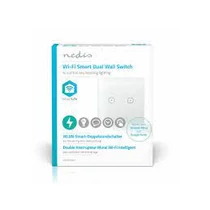 NEDIS WIFI INTELLIGENS VILÁGÍTÁSKAPCSOLÓ | KÉTSZERES WIFIWS20WT