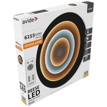 MENNYEZETI LÁMPA AVIDE REESE 100W (50+50) RF TÁVIRÁNYÍTÓVAL