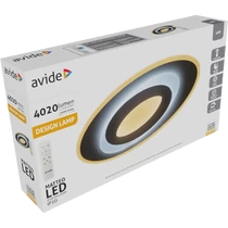 MENNYEZETI LÁMPA AVIDE MATTEO 45W RF TÁVIRÁNYÍTÓVAL