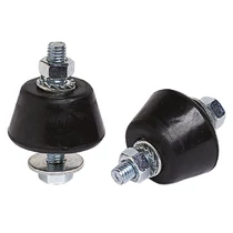 KLÍMA KÜLTÉRI REZGÉSCSILLAPÍTÓ GUMIBAK VECAMCO M8 CSAVAROS 35X25MM (50KG TEHERBÍRÁS ÖSSZESEN) 4DB/CSOMAG