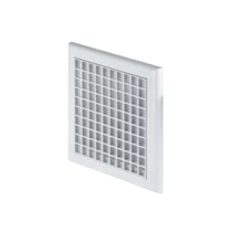 AWENTA TP3 NÉGYSZÖGLETES FALI RÁCS,100-AS CSŐCSONKKAL150X150