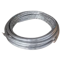 SZIGETELT LÁGY RÉZCSŐ 1/4&quot;X1MM (6MM)(25FM/TEKERCS) 6MM-ES SZIGETELÉS(VEGYTISZTA) ALUKASÍROZOTT EBRILLE