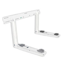 KLÍMATARTÓ KONZOL CSÚSZTATHATÓ SZÁRRAL (KINYITHATÓ) KERESZTTARTÓVAL GUMIBAKKAL TECNOSYSTEMI 160KG  (750X430X465 MM ) 111000811