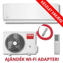 VIVAX R+ DESIGN (ACP-12CH35AERI/I+ / 12CH35AERI/O+) (A+++) KLÍMA MONO OLDALFALI SZETT 3,5KW