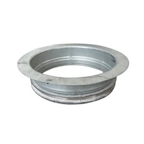 LÉGTECHNIKAI CSATLAKOZÓCSONK GUMI TÖMÍTÉSSEL, ACÉL (STUCNI) 125 MM