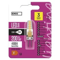 LED SPOT G4/12V/2W NAPFÉNY FEHÉR (ZQ8621)