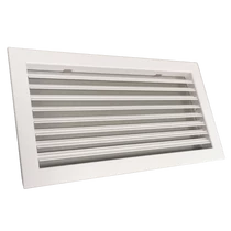 ALUMINIUM SZELLŐZŐRÁCS DR 380X180MM