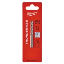 MILWAUKEE FÉMFÚRÓSZÁR HSS-G 3,2MM 2DB/CS