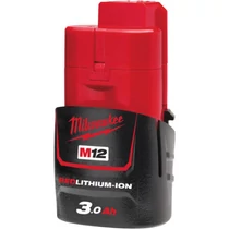 MILWAUKEE AKKUMULÁTOR M12B3 LI-ION 3AH 12V