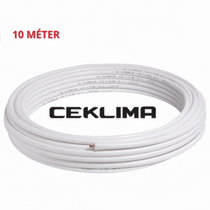 SZIGETELT LÁGY RÉZCSŐ 6X1MM (1/4&quot;) (10FM/DARAB) 6MM-ES SZIGETELÉS (VEGYTISZTA) CEKLIMA