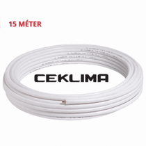 SZIGETELT LÁGY RÉZCSŐ 6X1MM (1/4&quot;) (15FM/DARAB) 6MM-ES SZIGETELÉS (VEGYTISZTA) CEKLIMA