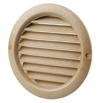 VENTS MV 150 BVS KEREK SZELLŐZŐRÁCS 150 MM CSŐTOLDATTAL SZÚNYOGHÁLÓVAL LIGHT OAK