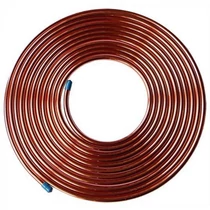 SZIGETELETLEN LÁGY RÉZCSŐ 22X1MM (7/8&quot;)(VEGYTISZTA)(25FM/TEKERCS)