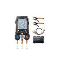 TESTO 550S OKOS SZETT- DIGITÁLIS SZERVIZCSAPTELEP VEZETÉK NÉLKÜLI CSHŐM. TÖMLŐKKEL 0564 5503