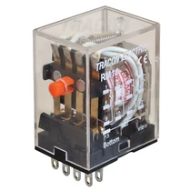 TRACON RM14-230V AC 14 PÓLUS 4CO ÉRINTKEZŐ 10A RELÉ