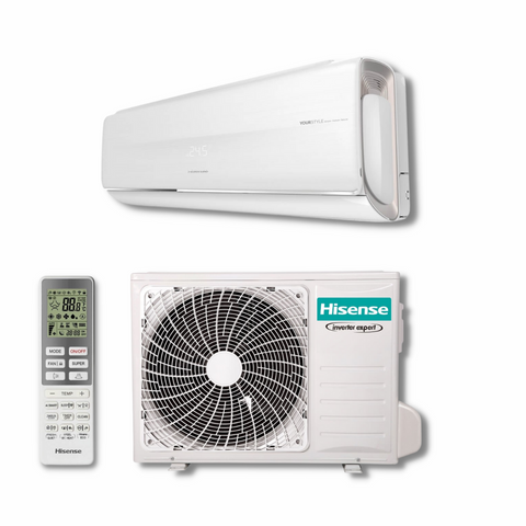 Hisense Fresh Master QF35XW0E 3,5 kW mono oldalfali klíma szett