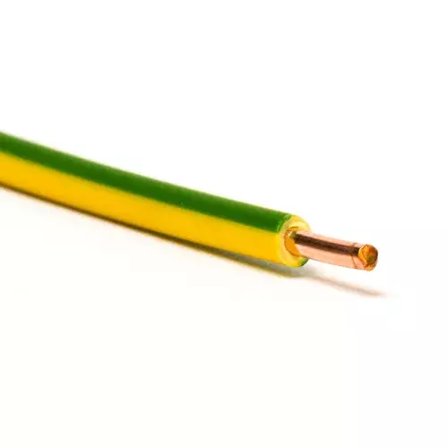 H07V-U (MCU) 1x2,5 mm2 zöld/sárga vezeték
