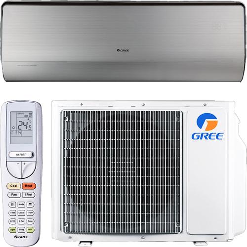 GREE GWH09UB-K6DNA4A U-CROWN SILVER (Ezüstszínű) 2,7 kW mono oldalfali klíma szett
