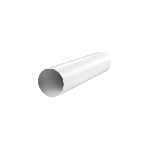 Awenta KO125-10, 1000mm hosszban 125mm-es PVC műanyag légtechnikai cső