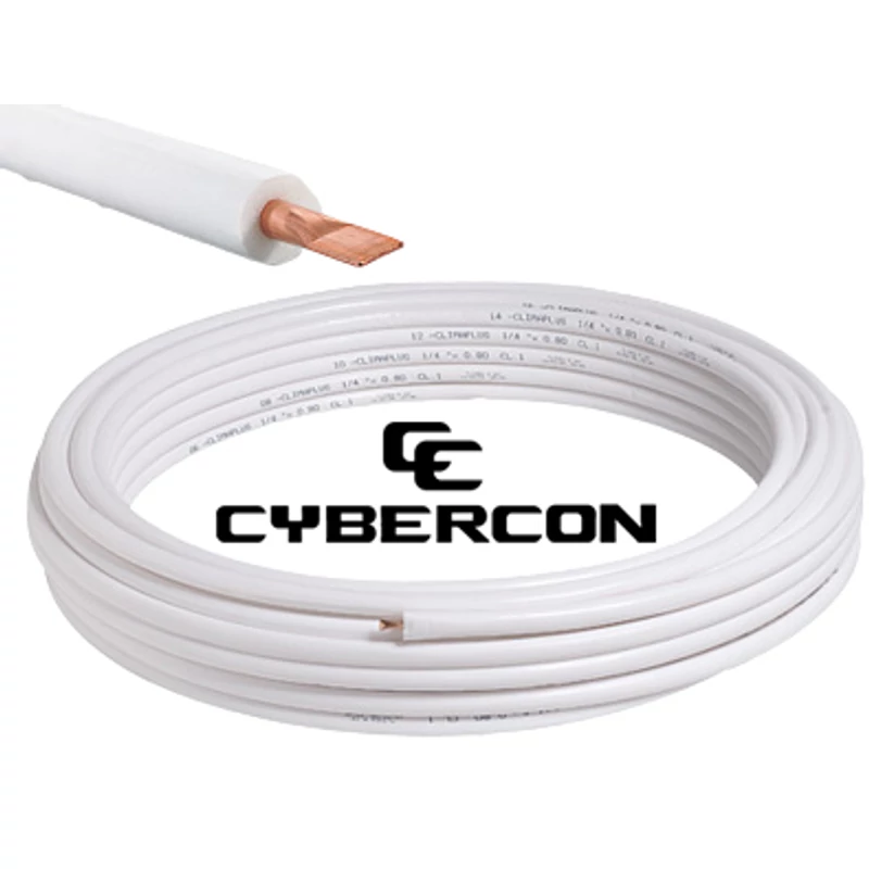 SZIGETELT LÁGY RÉZCSŐ 16X1MM (5/8")(25FM/TEKERCS) 9MM-ES SZIGETELÉS (VEGYTISZTA) CYBERCON