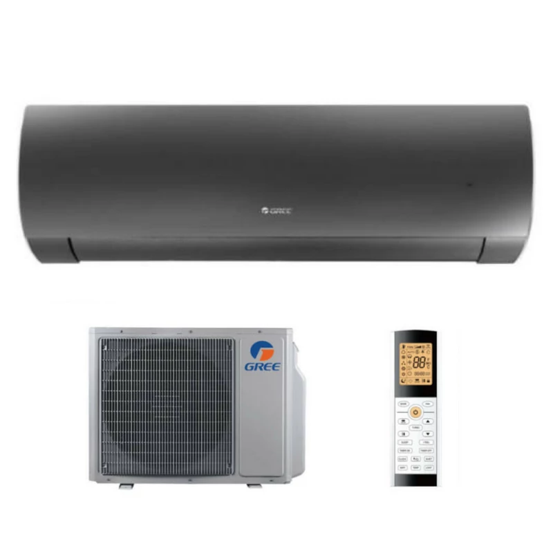 GREE DARK X (GWH09ACC-K6DNA1F/I / GWH09ACC-K6DNA1F/O) KLÍMA MONO OLDALFALI SZETT 2,6KW
