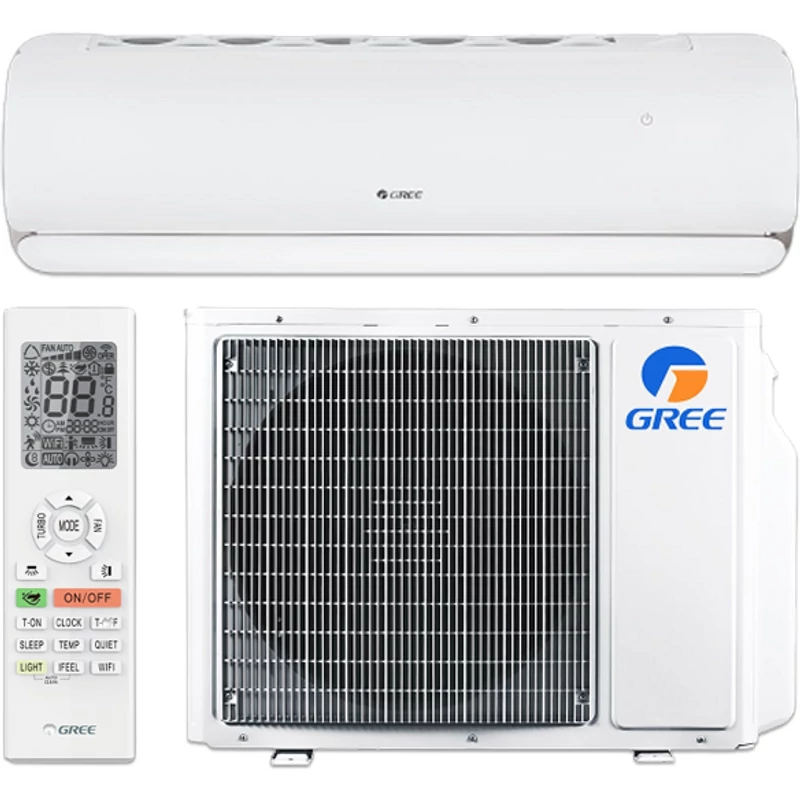 GREE G-TECH (GWH12AECXD-K6DNA1A/I / GWH12AECXD-K6DNA1A/O) 3,5 KW MONO OLDALFALI KLÍMA SZETT