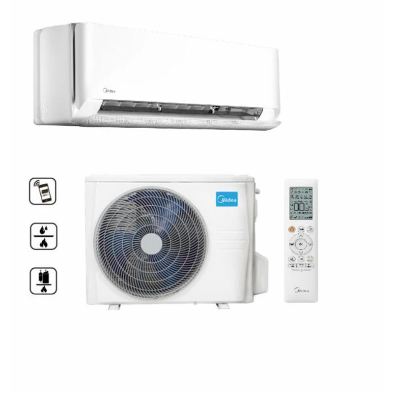 MIDEA BREEZELESS E MCB-09-SP (CB1-09HRFN8-I / CB1-09HFNX-O) KLÍMA MONO OLDALFALI SZETT 2,6KW