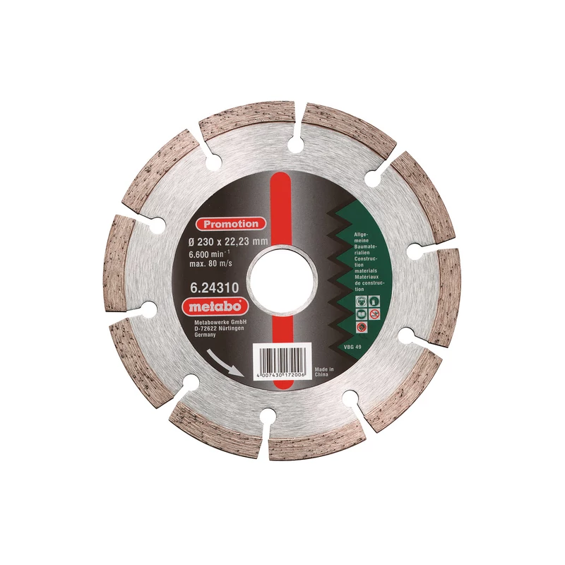 METABO SP" GYÉM. D.T., 230X22,23 MM, UNIVERZÁLIS (624310000)"