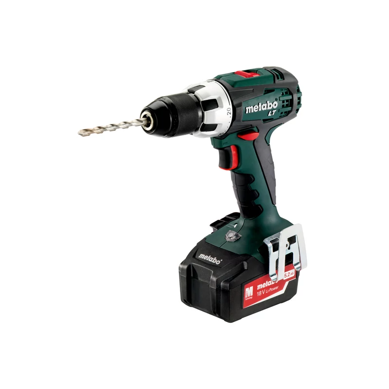 METABO AKKUS FÚRÓ-CSAVARBEHAJTÓ BS 18 LT (1X2,0 AH,1X5,2AH + TÖLTŐ) 602102970 C