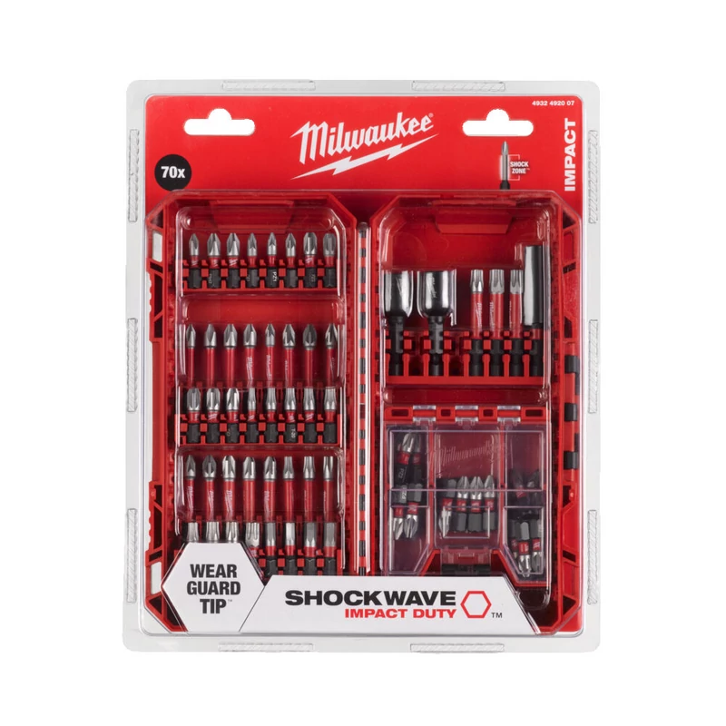 MILWAUKEE 70 DARABOS SHOCKWAVE™ IMPACT DUTY KÉSZLET