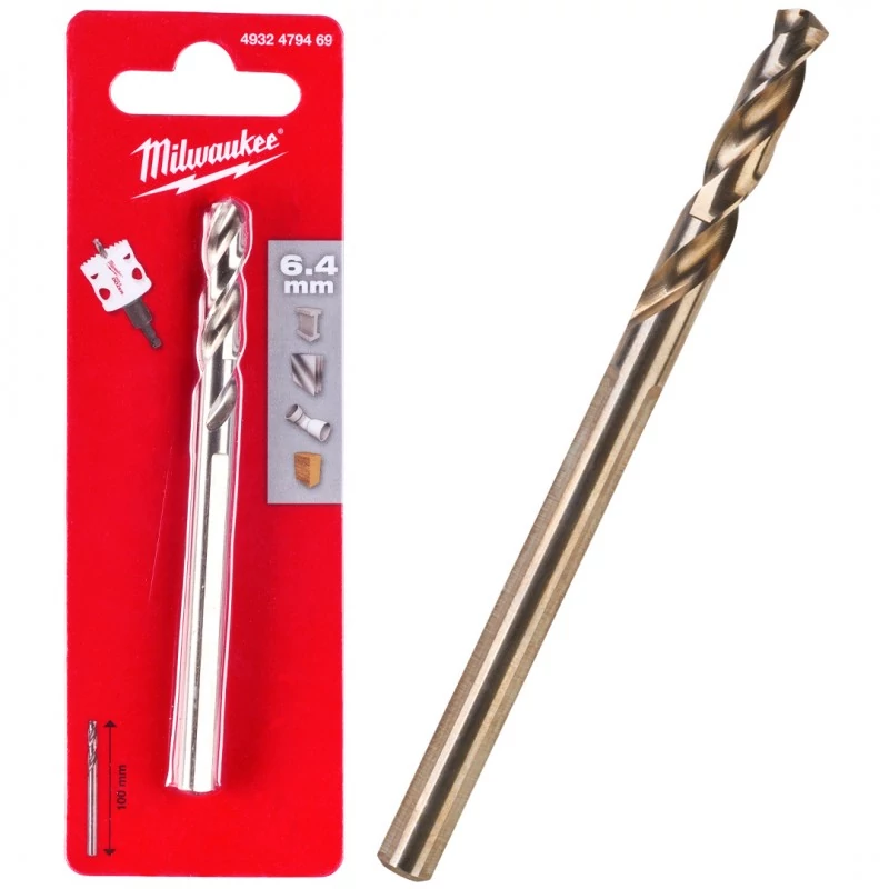 MILWAUKEE HOSSZÚ KÖZPONTOSÍTÓ FÚRÓ, Ø 6 X 100 MM
