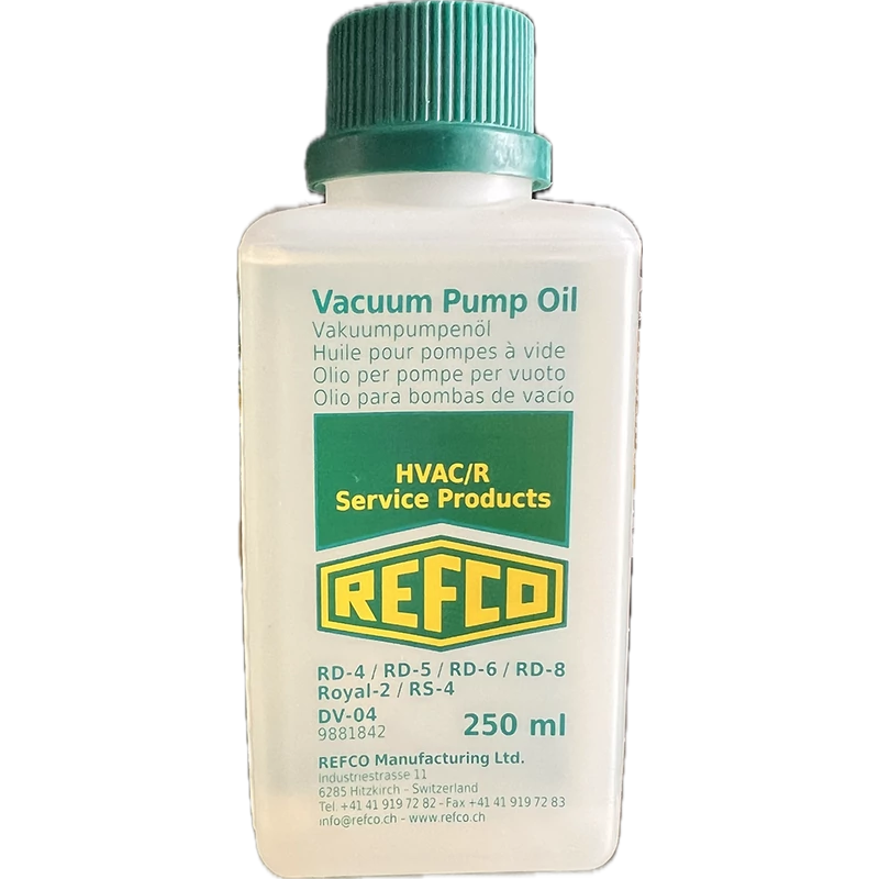 REFCO DV-04 9881842 250 ML VÁKUUMSZIVATTYÚ OLAJ