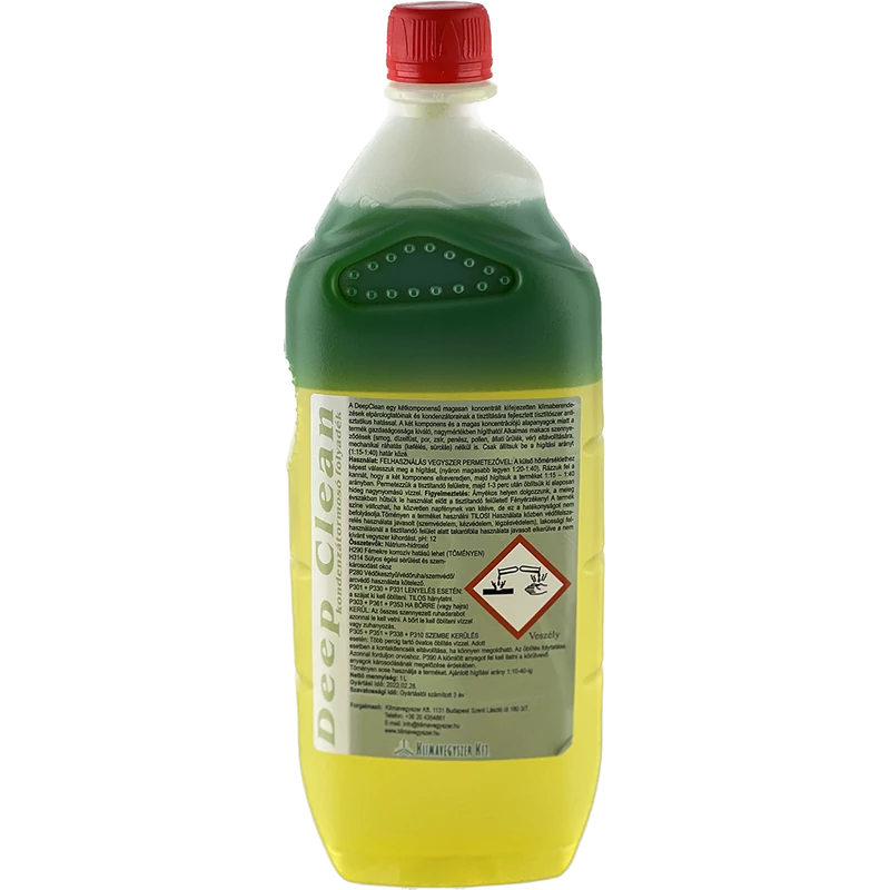 DEEP CLEAN AIR PRO 1 L KLÍMABERENDEZÉS TISZTÍTÓ ÉS FERTŐTLENÍTŐ KONCENTRÁTUM
