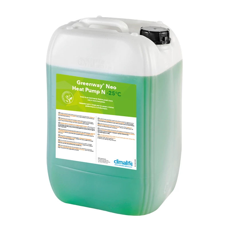 GREENWAY® NEO N HEAT PUMP FELHASZN.KÉSZ KÖZVETÍTŐ KÖZEG 20L/KANNA -25°C ÉLELMISZERIPARI!