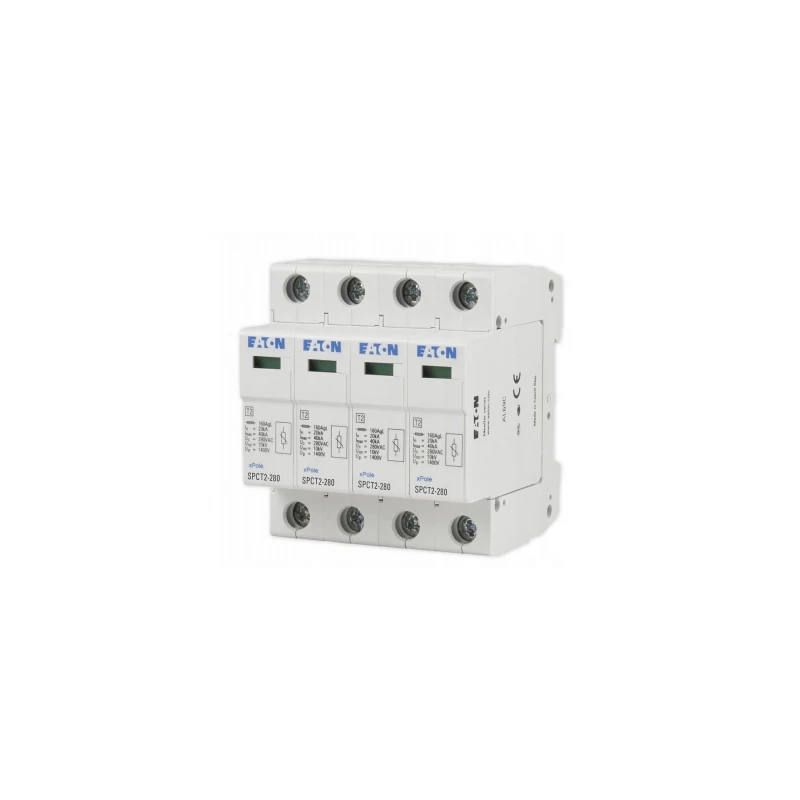 EATON SPCT2-280/4 4P. 20KA 167596 TÚLFESZÜLTSÉG LEVEZETŐ