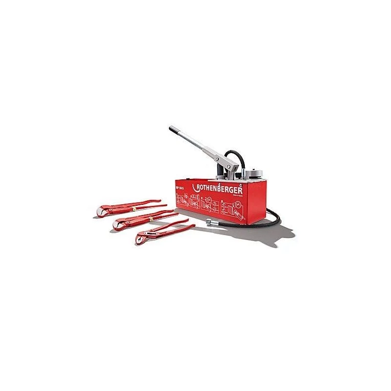 ROTHENBERGER 1000002686 RP50-S PRÓBAPUMPA + 07014X CSŐFOGÓ KÉSZLET
