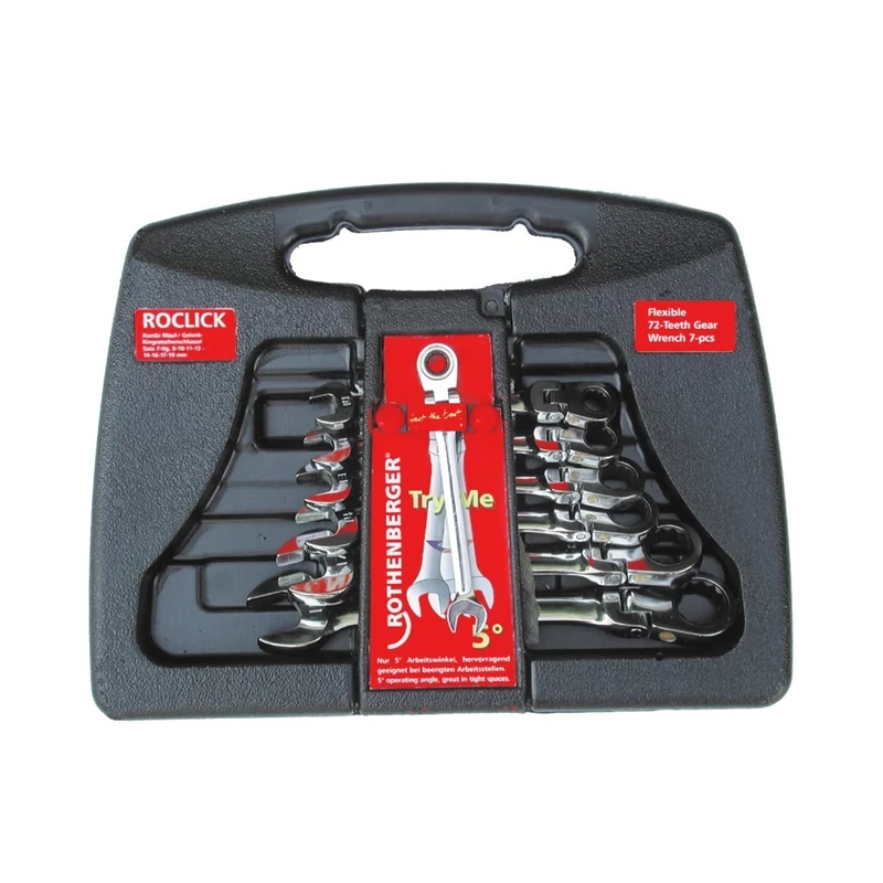 ROTHENBERGER ROCLICK KOMBI RACSNIS VILLÁSKULCS 7 DARAB REF. 70490