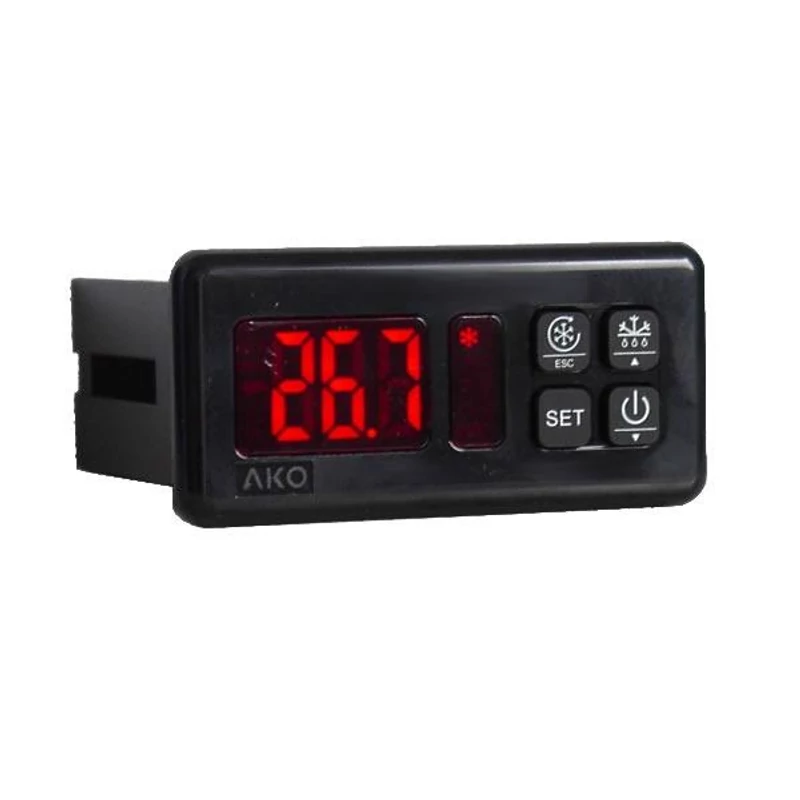 AKO D14423 DIGITÁLIS TERMOSZTÁT 4 RELÉ 230V ( 1 NTC SZONDA TARTOZÉK)