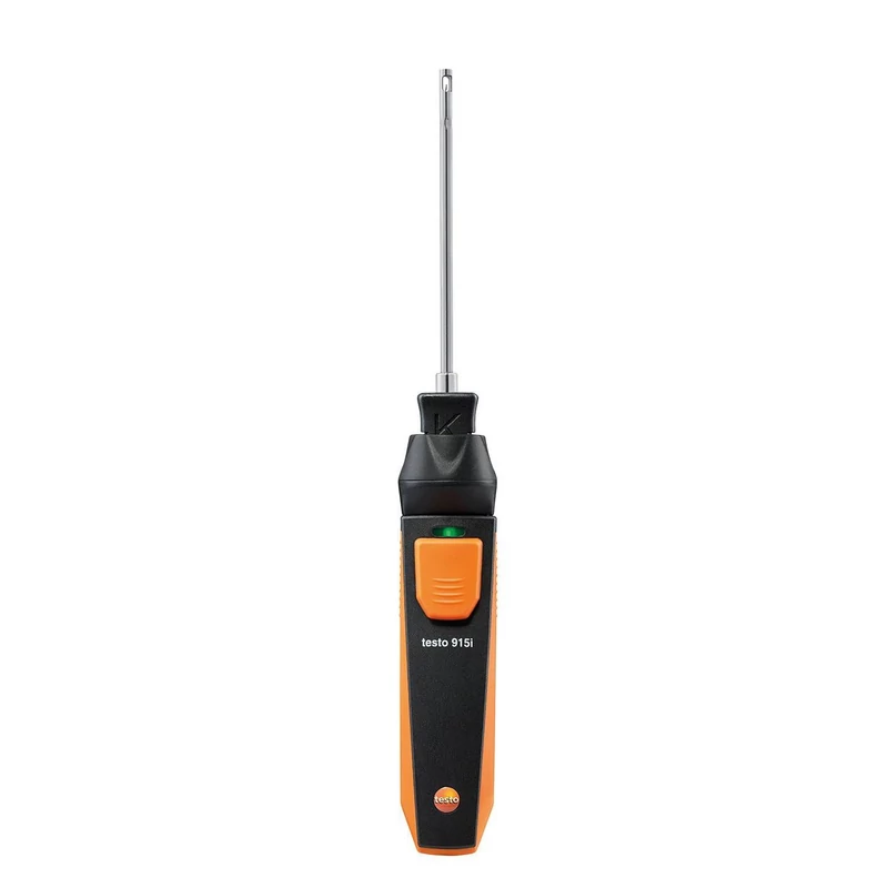 TESTO 915I VEZETÉK NÉLKÜLI HŐMÉRSÉKLETMÉRŐ LEVEGŐ ÉRZÉKELŐVEL 0563 3915