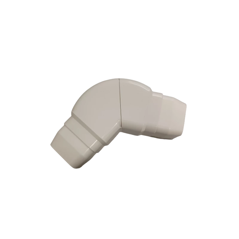 CONCPV65 DEKORCSATORNA FEHÉR 65X50 MM ÁLLÍTHATÓ SAROKELEM 45°-TÓL 135°-IG (A TERMÉK 4 DARABBÓL ÁLL)