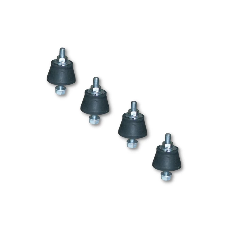 KLÍMA KÜLTÉRI REZGÉSCSILLAPÍTÓ GUMIBAK TECNOSYSTEMI S3 11100072 (60KG TEHERBÍRÁS ÖSSZESEN) 4DB/CSOMAG