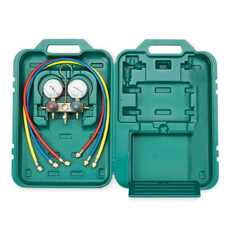 MANOMÉTER SZERVÍZ KÉSZLET REFCO BM2-3-DS-CLIM 5DB TÖMLŐVEL KOFFERBEN 4663506