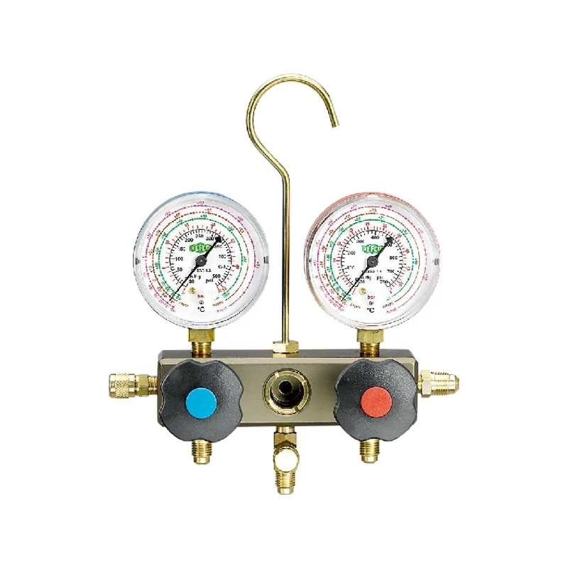 REFCO BM2-8-DS-CLIM 4664015 2 UTAS R22, R407C, R410A MANOMÉTER CSAPTELEP