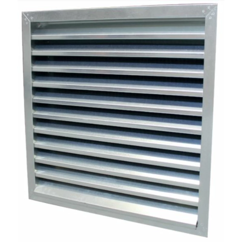 HORGANYZOTT ACÉL ESŐVÉDŐ RÁCS MADÁRHÁLÓVAL BLR-S 250X250