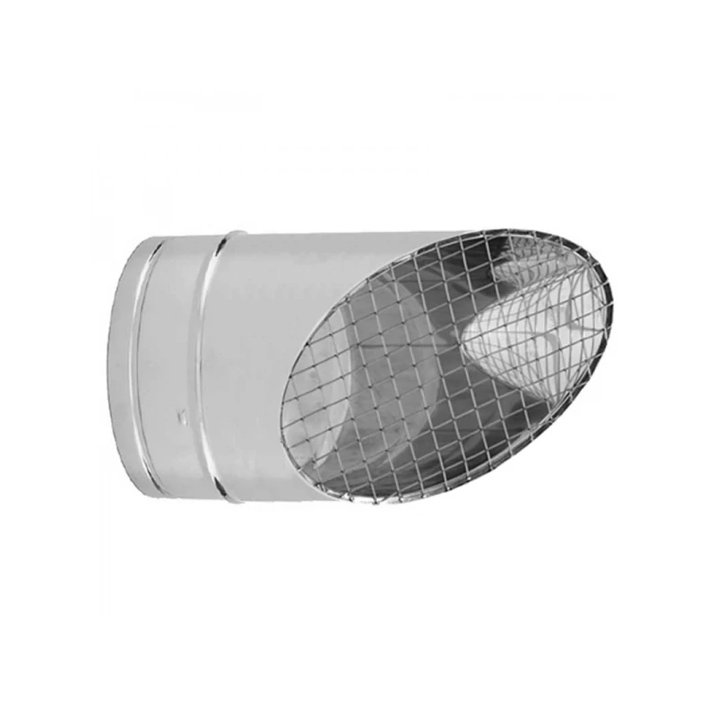 LÉGTECHNIKAI KIFÚVÓ CSONK 45°-OS 355MM UT/AVE